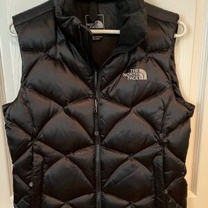 The north face down vest